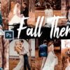 5 fall photoshop actions - ByPresets