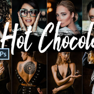 5 Hot Chocolate Photoshop Actions LUT