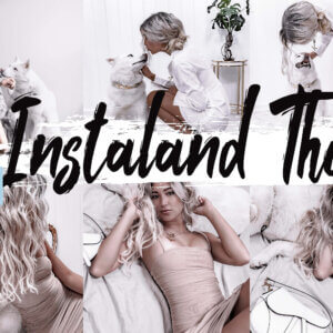 5 Instaland Photoshop Actions ACR Preset