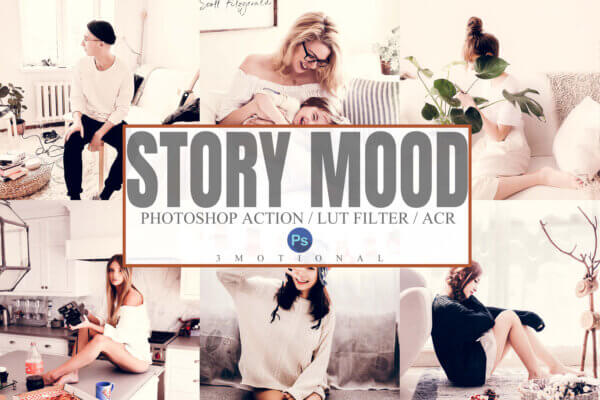 5 story mood photoshop actions acr lut scaled - ByPresets