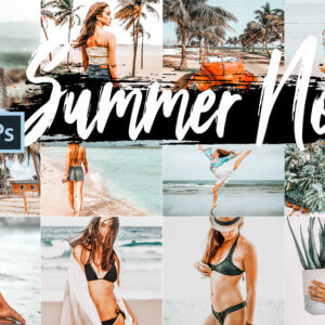 5 Summer Noon Photoshop Actions