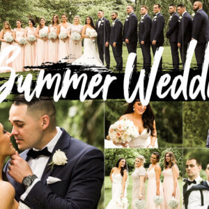 5 Summer Wedding Photoshop Actions ACR