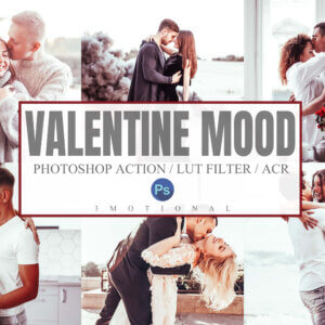 5 Valentine Mood Photoshop Actions