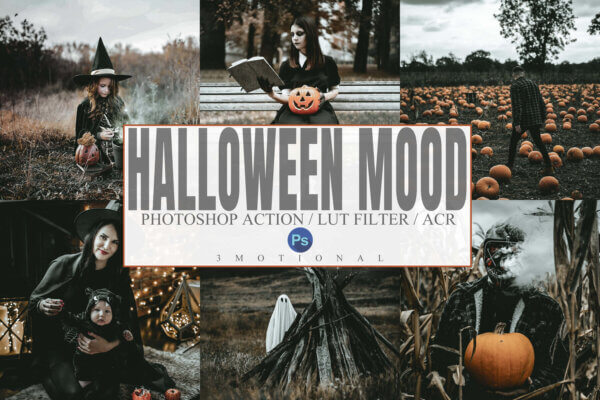 6 halloween photoshop actions acr lut scaled - ByPresets