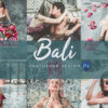 6 photoshop action presets bali acr luts - ByPresets