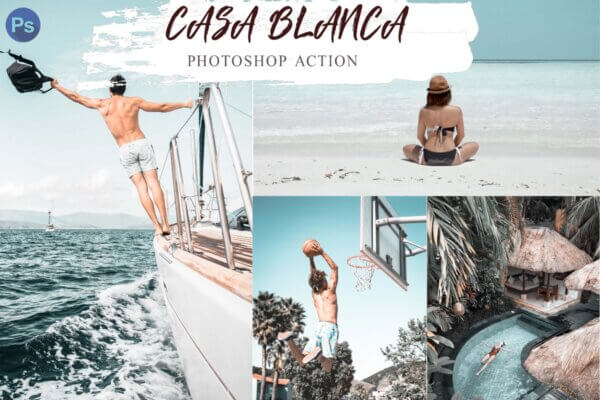 6 photoshop action presets casablanca - ByPresets