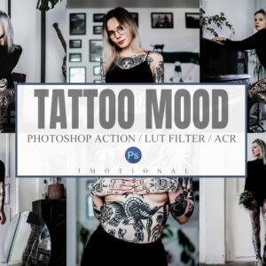 6 Tattoo Mood Photoshop Actions