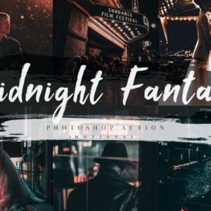 7 Midnight Fantasy Photoshop Actions ACR