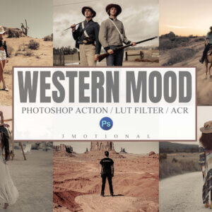 7 Western Mood Photoshop Actions