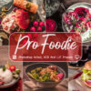 8 pro foodie photoshop actions - ByPresets