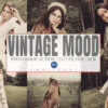 8 vintage mood photoshop actions - ByPresets