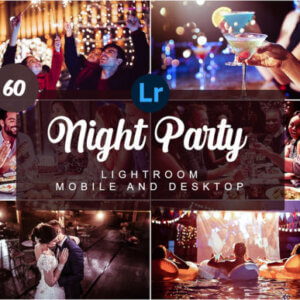 Night Party Mobile and Desktop Lightroom Presets