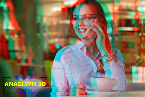 anaglyph 3d photoshop action - ByPresets