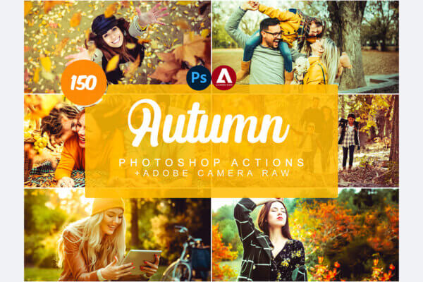 autumn photoshop actions - ByPresets