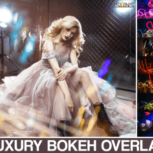 Bokeh light Overlays and Photoshop overlay