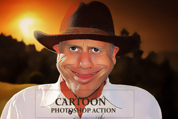 cartoon effect photoshop action - ByPresets