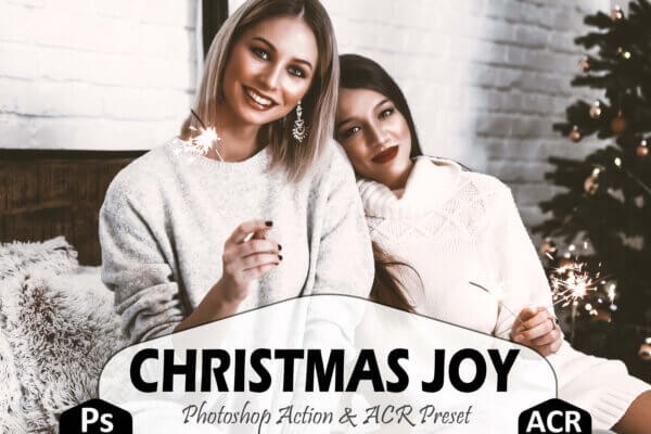 christmas joy photoshop actions and acr scaled - ByPresets