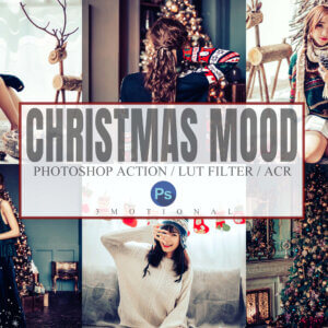 Christmas Mood Photoshop Actions ACR LUT