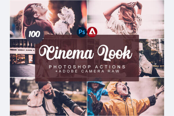 cinema look photoshop actions - ByPresets