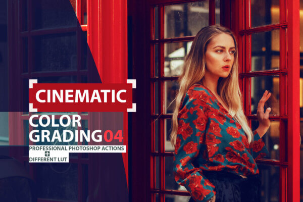 cinematic color grading 04 premium photoshop actions - ByPresets