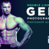 dual lighting gel photoshop action - ByPresets