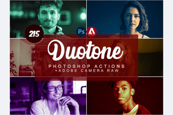 duotone photoshop actions - ByPresets