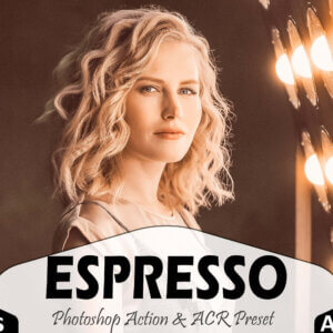 Espresso Photoshop Actions ACR Presets