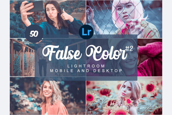 false color mobile and desktop presets 1 - ByPresets