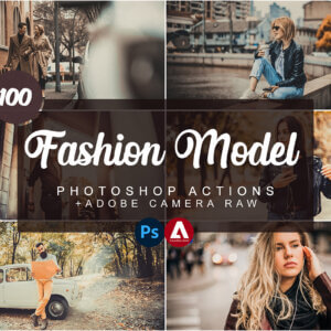 Fashion Model Photoshop Actions