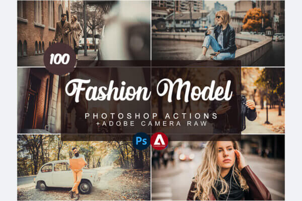 fashion model photoshop actions - ByPresets