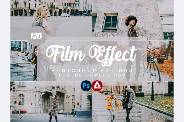 film effect photoshop actions - ByPresets