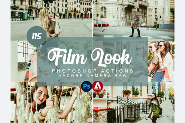 film look photoshop actions - ByPresets