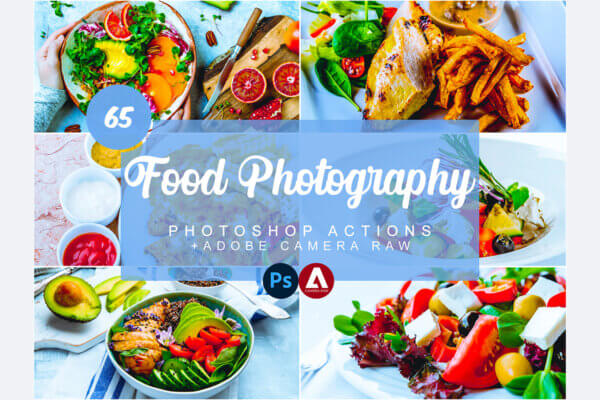 food photography photoshop actions - ByPresets