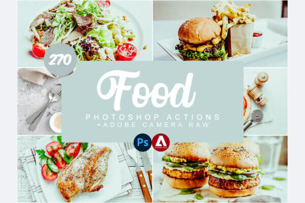 food photoshop actions - ByPresets