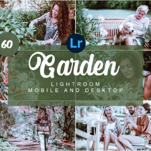 Garden Mobile and Desktop Lightroom Presets