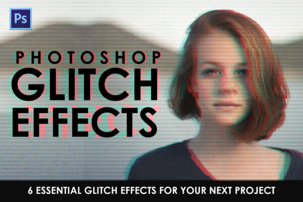 glitch effect photoshop actions - ByPresets