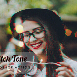 Glitch Photoshop Actions