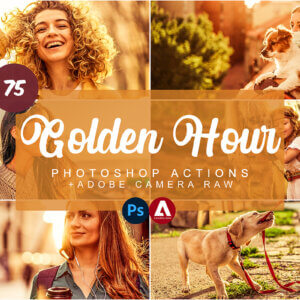 Golden Hour Effect Photoshop Actions