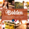 golden photoshop actions - ByPresets