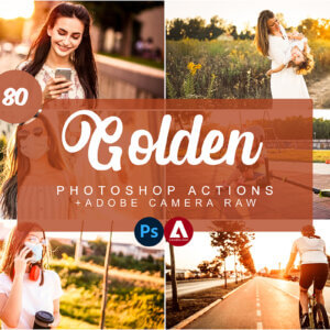 Golden Photoshop Actions