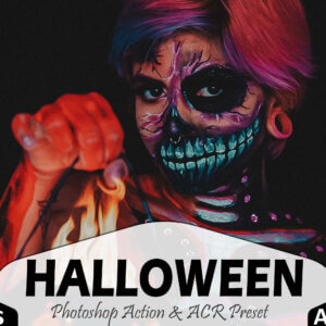 Halloween Photoshop Actions and ACR