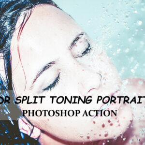 HDR Split Toning Portrait – PS Action