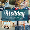 holiday photoshop actions - ByPresets