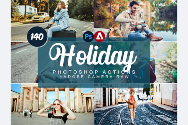 holiday photoshop actions - ByPresets