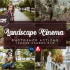 landscape cinema photoshop actions - ByPresets