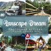 landscape dream photoshop actions - ByPresets