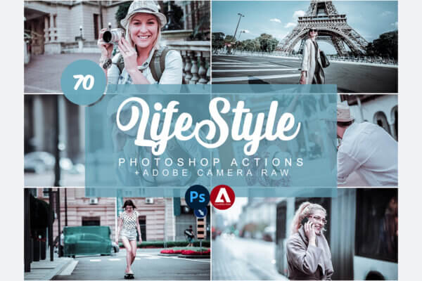 lifestyle photoshop actions - ByPresets