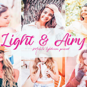 Light and Airy Lightroom Presets