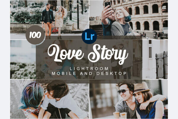 love story mobile and desktop presets - ByPresets