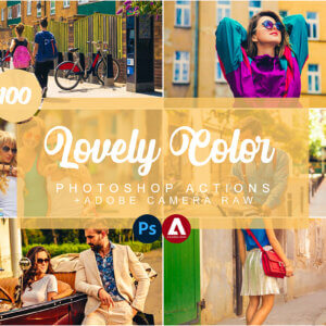 Lovely Color Photoshop Actions